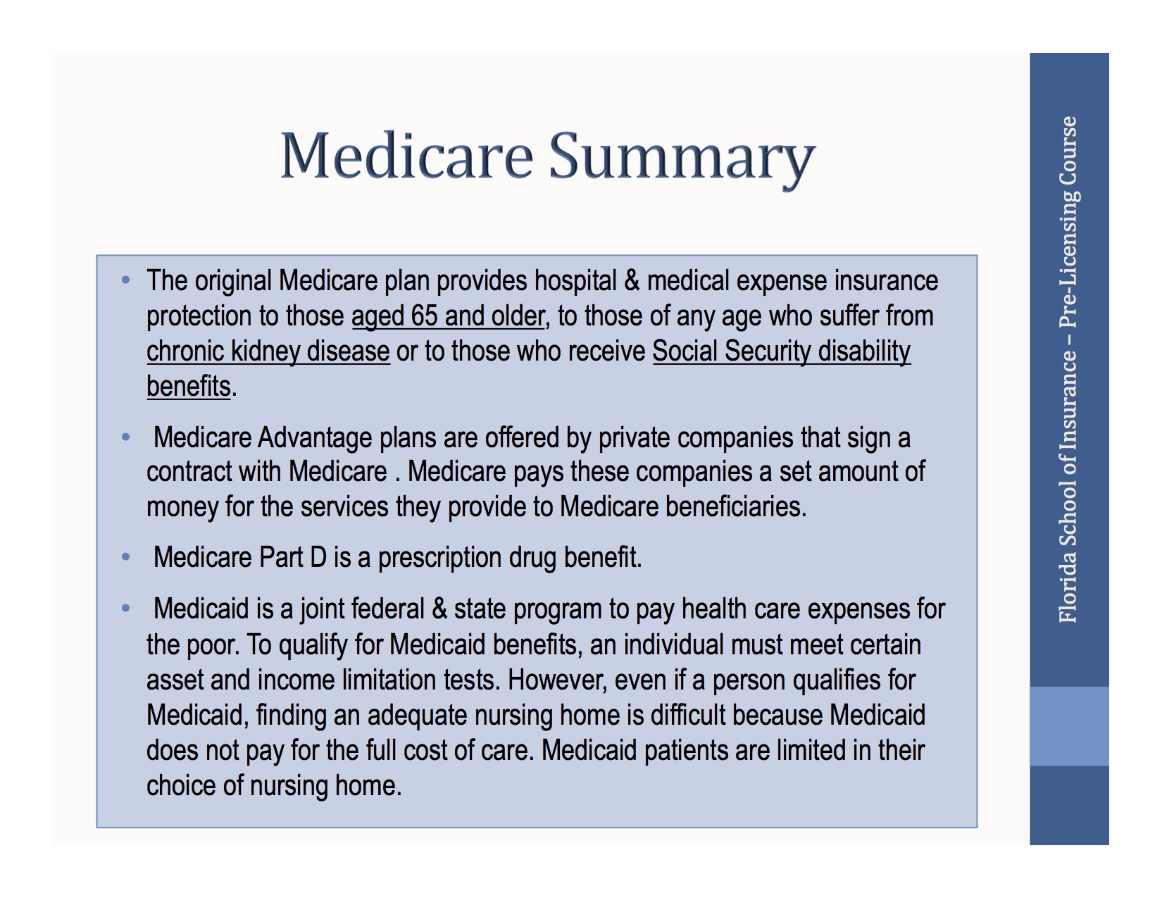 Medicare Summary