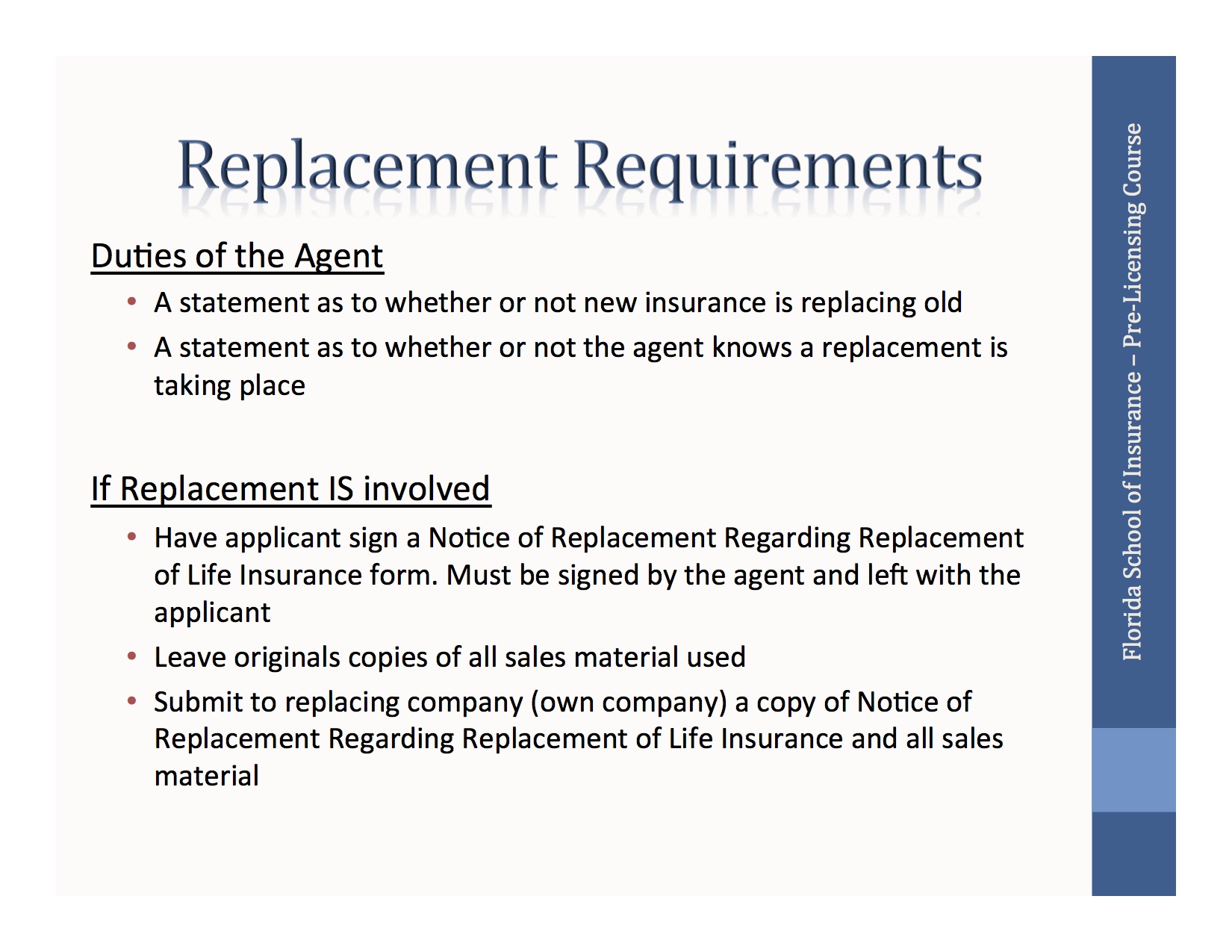 Elements of an Insurance Contract