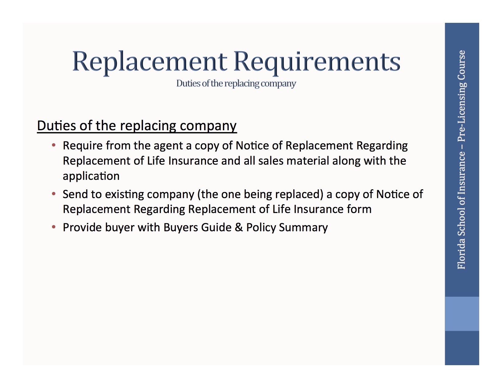 Elements of an Insurance Contract